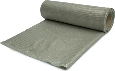 Produktbild von Moonlight Polyester Strickstoff Hellgrau 50x150 cm