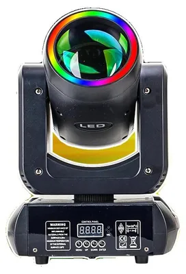 Produktbild von LED Beam Moving Head Light, 150W Leistung, 90-240V Spannung, 12 Kanäle, 540° Schwenk, 180° Neigung