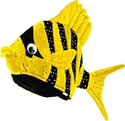 Produktbild von Paradiesischer Fisch-Hut gelb | One Size