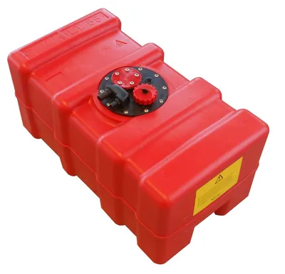 Produktbild von 96 L - Kraftstofftank - Benzin & Diesel Tank - Treibstofftank - Kanister für Boote, Wohnmobile, Camper, Outdoor, Volumen:55 Liter