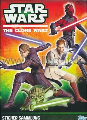 Immagine prodotto di Star Wars Le guerre dei cloni 2013 Album di adesivi