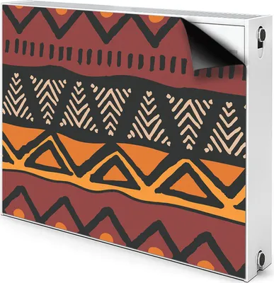 Produktbild von Magnet Heizkörperverkleidung Heizkörper-Abdeckung Heizung Heizkörper 100x60 cm - Design, Afrika