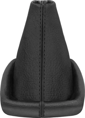 Produktbild von Schaltsack in schwarz Schaltmanschette für Audi A4 B5 1995 - 2001 100% Echtleder
