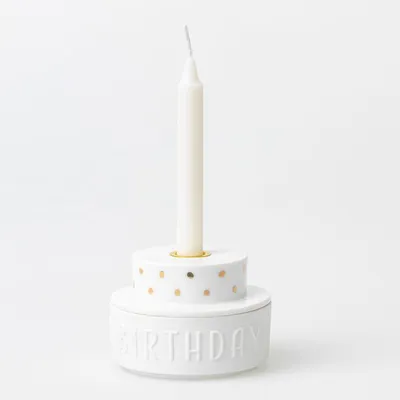 Zdjęcie produktu dla Räder Lichttörtchen Happy Birthday D.7cm, H.5cm