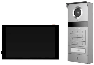 Obrázek produktu pro EZVIZ chytrý domácí interkom TP9 Pro/ Wi-Fi/ 4K/ 8" dot. monitor/ videotelefon/ bezdrátový zvonek/ IP65/ černo-stříbrný