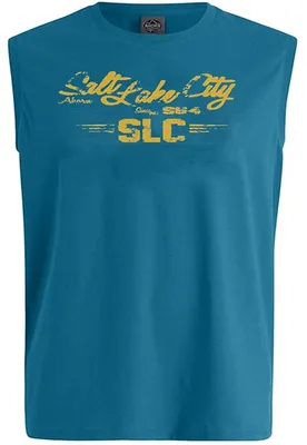 Produktbild von Übergrößen Tanktop SLC orange AHORN SPORTSWEAR Water Blue 10XL
