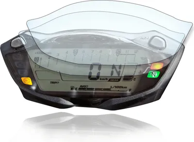 Produktbild von Suzuki GSX-S1000 / 750 SV650 Tachoschutzfolie Displayschutzfolie 2x Ultra Clear