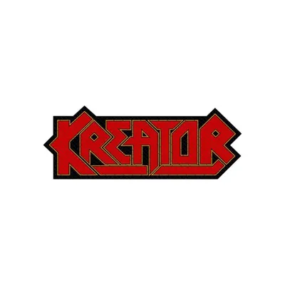 Produktbild von Kreator Logo Cut-Out Aufnäher zum Aufnähen