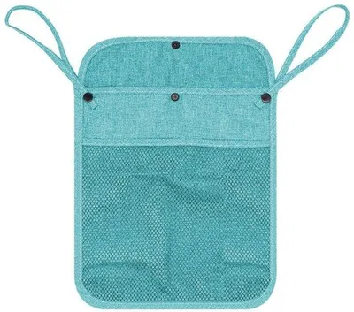Image de Porte-sacs pour poussette - 2 pièces - Noir - 40 x 29 cm