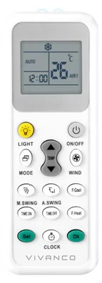Image de VIVanco™Télécommande Universelle Pour Climatiseurs