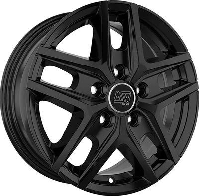 Produktbild von Alufelge Msw Msw 40 Van 6.5X16 5X118 Et 65 Gloss Black
