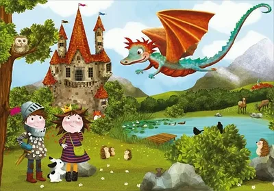 Produktbild von Kleiner Ritter 20 Teile Puzzle