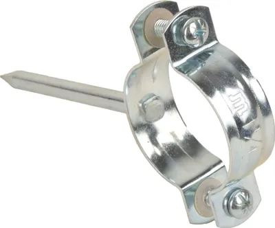 Zdjęcie produktu dla 10 sztuk - Zacisk rurowy 50 mm ocynkowany: 50 mm Rozmiar: 50 mm