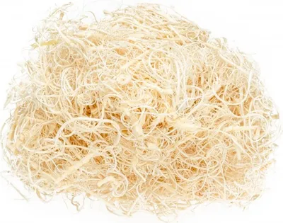 Produktbild von Curly Moos, gebleicht, Gewicht ca. 500g | Deko-Moos
