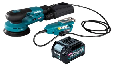 Immagine prodotto di Makita BO 001 CGD1 Levigatrice rotorbitale a batteria 40 V max. 125 mm 5,0 mm di corsa Brushless + 1x batteria ricaricabile 2,5 Ah - senza caricabatteria