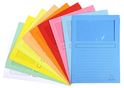 Immagine prodotto di EXACOMPTA 50450E Fascicolo EXACOMPTA SUPER, DIN A4, 160 g/m², assortito