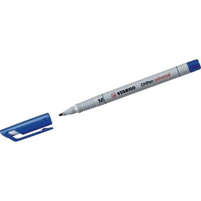 Produktbild von Folienstift - STABILO OHPen universal - wasserlöslich medium - Einzelstift - blau