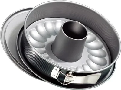 Image de Moule à charnière avec fond plat et fond tubulaire et protection anti-fuite Energy, Ø 28 cm