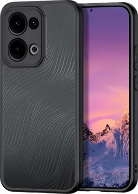 Produktbild von Handyhülle für Oppo Reno13, Dux Ducis Aimo, Transparent mit Schwarzem Rahmen