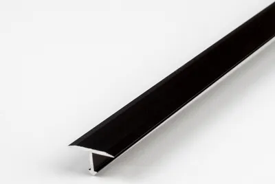 Produktbild von PROVISTON Bauprofil | 7 x 14 x 2500 mm | T-Profil Montageprofil Metallprofil Bodenprofil Aluminium eloxiert Bronze Dunkel