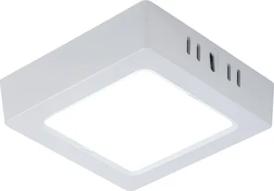 Produktbild von LED Deckenlampe, Aufbau-Panel, kaltweiß, Quadrat, L 12 cm