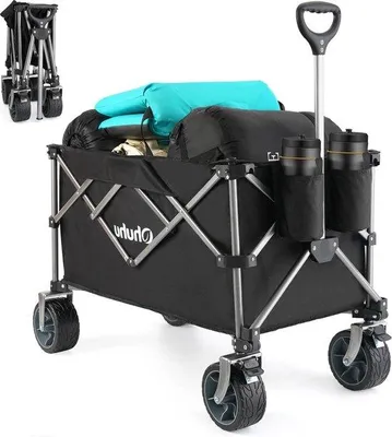 Immagine prodotto di Carrello da spiaggia pieghevole XXL da 200 l e 200 kg