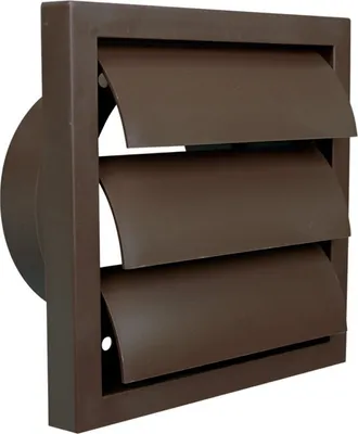 Produktbild von easyPART passend für 10020038 EUROPART NEU Jalousie braun 100er Rund-Anschlusssystem mit beweglichen Luftklappen