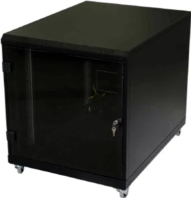 Produktbild von Triton Delta C, 12U, Freistehend, Schwarz, 600 x 1000 x 690 mm, IP30