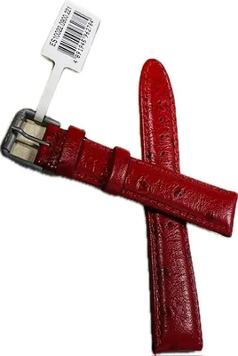 Produktbild von Ersatz Armband Esprit Bandanstoß: 18 mm Farbe: Rot Material: Leder