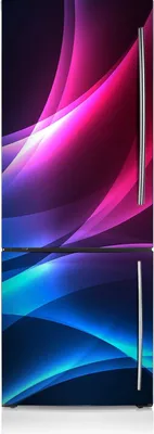 Produktbild von Magnetfolie Aufkleber Kühlschrankmagnete 60x180 cm - Rosa Übergänge