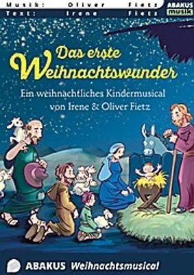 Obrázek produktu pro Das erste Weihnachtswunder - Ein weihnachtliches Kindermusical