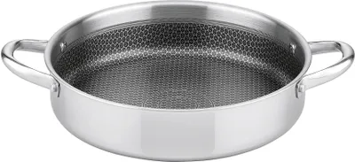 Produktbild von Servierpfanne - Ø 28 cm - Edelstahl 18/10 - Antihaftbeschichtung - poliert