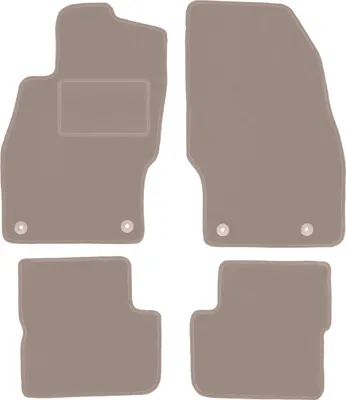 Produktbild von Velours-Autoteppiche für: Opel Corsa E Hatchback (2015-2020) Beige