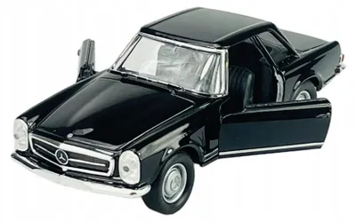 Produktbild von Welly Oldtimer 1963 Mercedes 230SL Schwarzes Modellauto