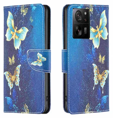 Produktbild von Für Xiaomi 13T / 13T Pro Kunst-Leder Book Handy Tasche Motiv 2 Hülle Etuis Case