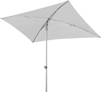 Produktbild von Doppler ACT 225 x 120 RO-TILT Sonnenschirm 225 x 120 cm Mittelmastschirm Mittelstock 5 Farbvarianten 827 Hellgrau