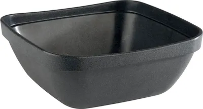 Produktbild von APS Schale Serie IRON aus Melamin in Gusseisenoptik Kapazität: 2,80 Liter BxTxH: 25 x 25 x 10 cm