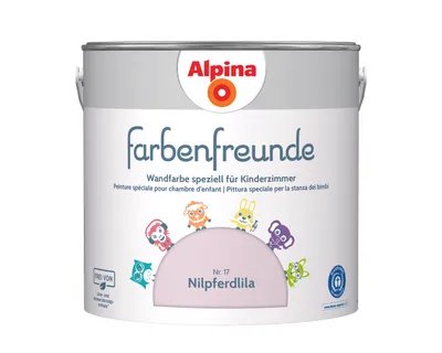 Produktbild von Alpina Farbenfreunde Nr. 17 Nilpferdlila 2,5 Liter matt