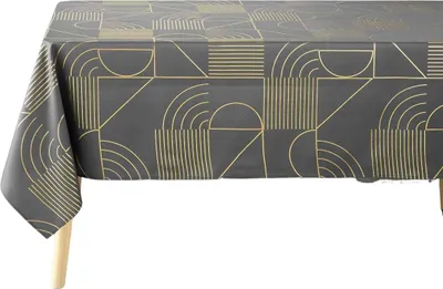 Obrázek produktu pro Obdélníkový ubrus LINEOR, 150 x 240 cm, šedý
