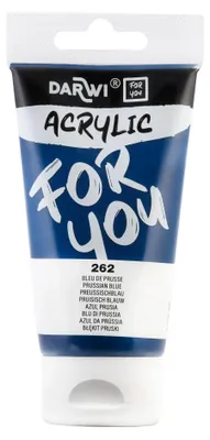 Produktbild von Acrylfarbe DARWI Acryl 75 ml - Preußischblau