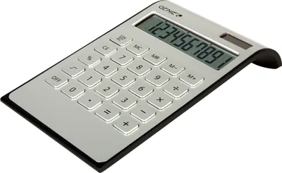 Obrázek produktu pro Genie DD400 - Stolní - Jednoduchá kalkulačka - 10 číslic - 1 řádek - AC/Baterie - Černá - Stříbrná