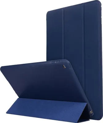Produktbild von Mobigear Tri-Fold Gel iPad 7 (2019) Hülle TPU,Kunstleder Klapphülle - Blau