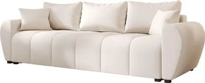 Produktbild von BEDANTE SOFA MOLISA mit Schlaffunktion COSMIC 10 Beige Sofa mit Stauraum Bettkasten Wohnzimmersofa Couch Sofa Bettsofa Bettkasten Bettcouch