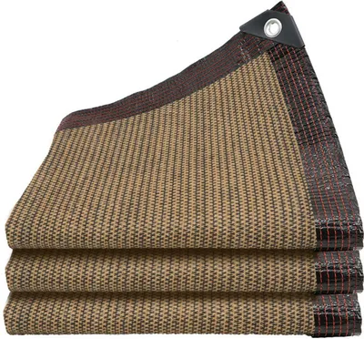 Produktbild von Sonnenschutztuch mit Ösen, UV-Schutz, Pergola-Schattenabdeckung, Netzüberdachung, Zaun, Sichtschutz für Terrasse, Garten, Hinterhof
