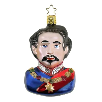 Produktbild von INGE-GLAS Weihnachts-Hänger König Ludwig II Büste