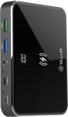 Obrázek produktu pro Tellur GPD100 Graphene 10000mAh Powerbank Qi + 2xQC3.0 + PD, černá