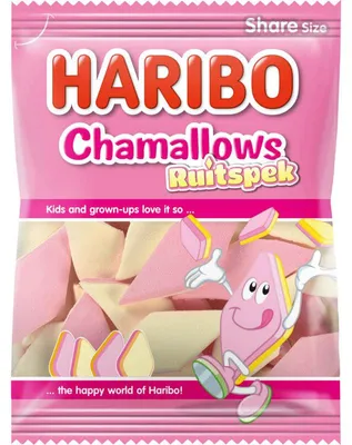 Produktbild von Haribo Chamallows Frucht-Speck 260g – Weiche, fruchtige Marshmallow-Speckstücke