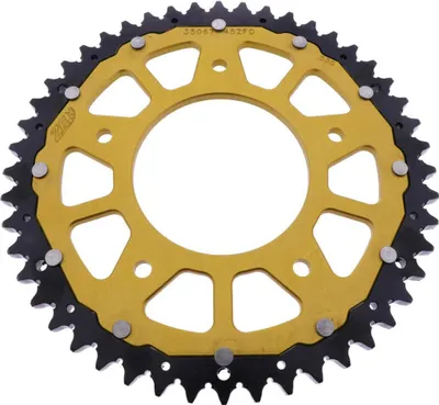 Zdjęcie produktu dla Koronka ZF 48 zębów skok 530 czarne złoto podwójna do Harley Davidson RA 1250