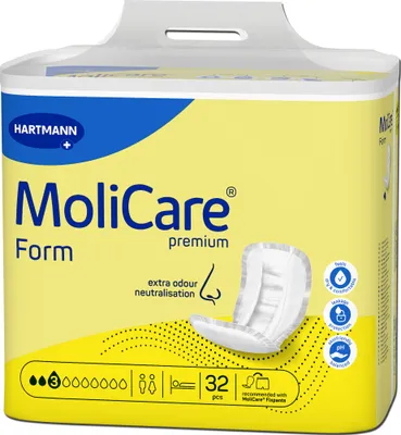 Produktbild von MoliCare® premium Form 3 Tropfen 32 Inkontinenzeinlagen