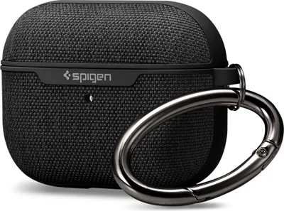 Produktbild von Spigen Urban Fit, Hülle, Stoff, Polycarbonat, Schwarz